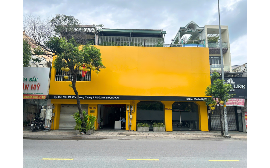 CHO THUÊ MẶT BẰNG 170M2 TẠI ĐƯỜNG CÁCH MẠNG THÁNG 8