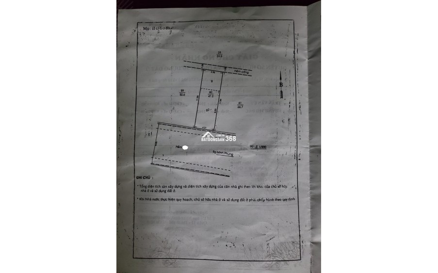 Bán gấp nhà Mặt Tiền hẻm 427 Minh Phụng Quận 11