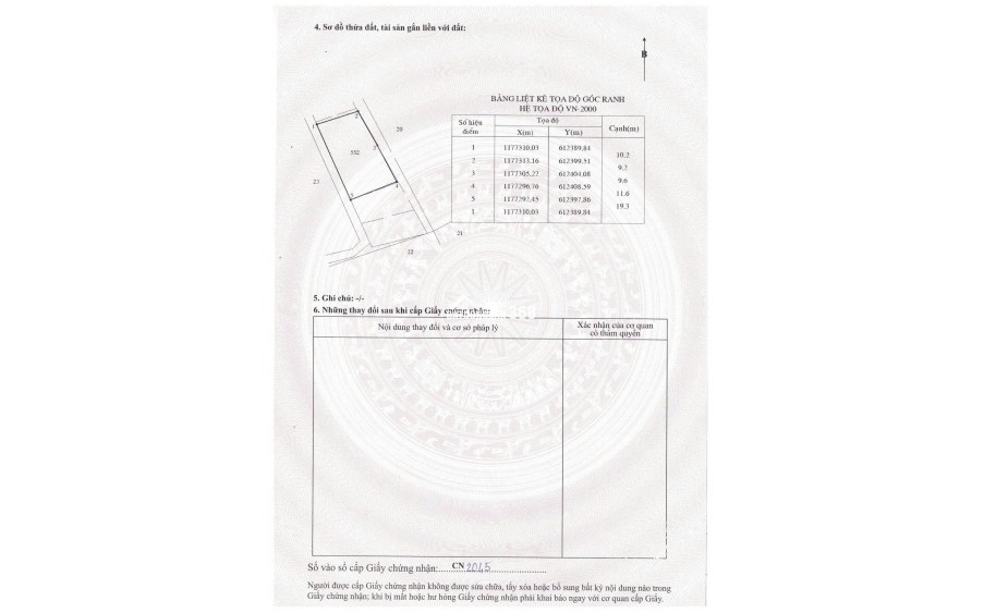 LÔ ĐẤT ĐẸP SỔ HỒNG RIÊNG TRUNG TÂM XÃ BÌNH KHÁNH,HCM