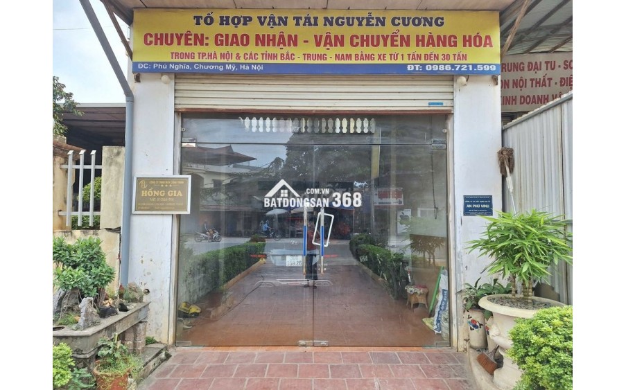 CHO THUÊ NHÀ 70m2 MẶT TIỀN QUÔC LỘ 6 PHÚ NGHĨA CHƯƠNG MỸ CHỈ 5 TRIỆU/THÁNG