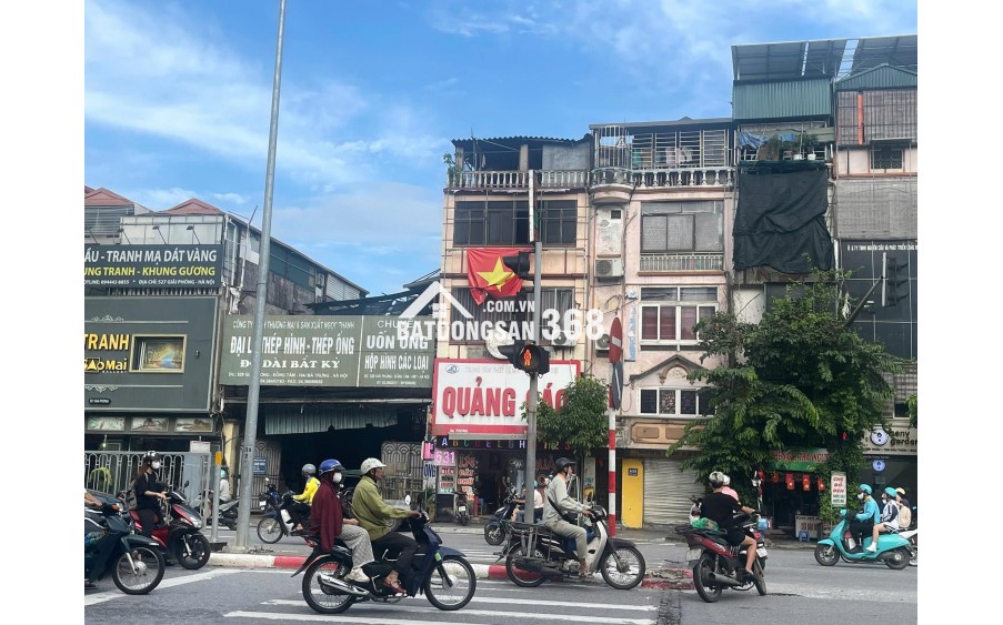 Bán nhà lô góc 2 mặt phố Giải Phóng- Tương Mai- Hoàng Mai- 815m2 mặt tiền 38m giá nhỉnh 400 tỷ