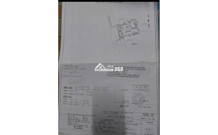 Bán nhà Nhà cấp 4 cũ, nở hậu, sổ hồng mặt tiền Nguyễn Tuân Gò Vấp