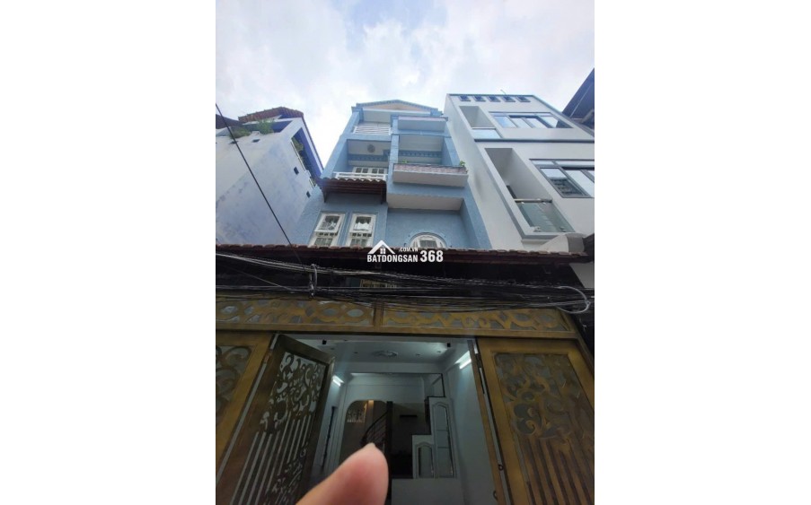 Nhà đường Nguyễn Thượng Hiền 5 tầng, 4pn gần trung tâm giá chỉ 6,25 tỷ ,nhà mới cứng đầu tư ngon