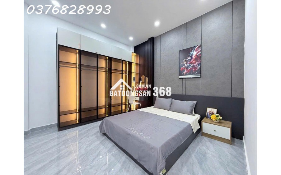NHÀ MỚI Ở NGAY-BÙI QUANG LÀ- 2 TẦNG- 3,7x13- HXH- TẶNG FULL NỘI THẤT- NHỈNH 5 TỶ TL