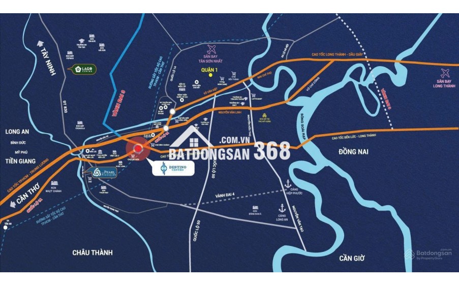 Thanh toán 150 triệu (10%) sở hữu ngay căn hộ mặt tiền QL1A – Tiếp giáp Bình Chánh, cửa ngõ Tây Sài Gòn