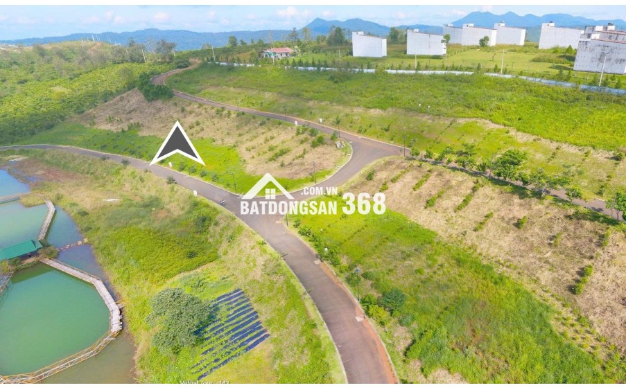 Siêu phẩm đất nền biệt thự đồi sinh thái nghỉ dưỡng128,4 m² tại P.2, TP. Bảo Lộc, trục đường 28m, View hồ bán nguyệt vô cực siêu đẹp