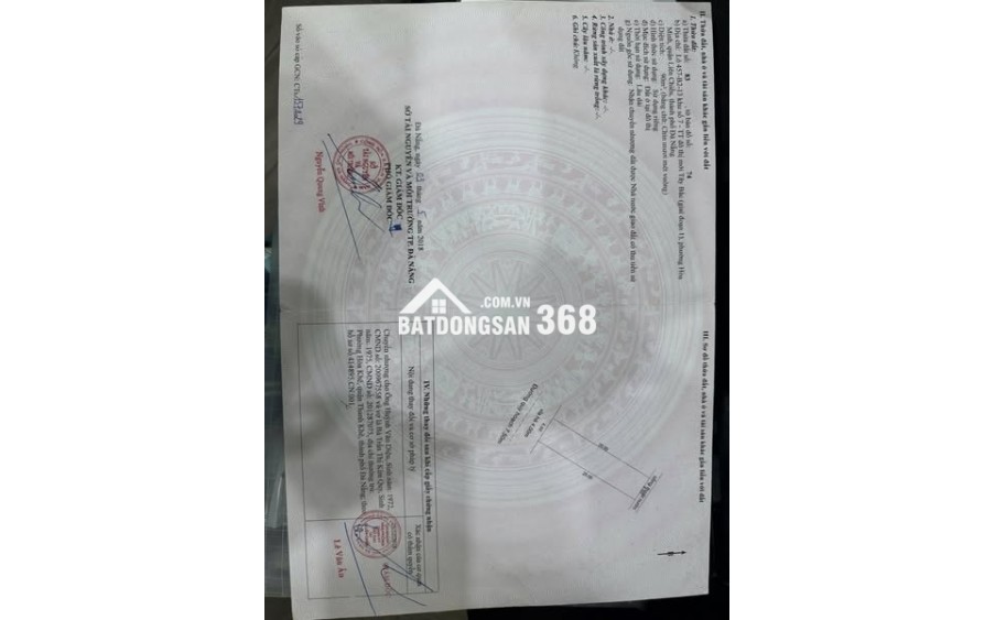 Bán đất tặng nhà đường 7m5 Trần Quang Long, Hòa Minh, Liên Chiểu sát Hoàng Trung Thông