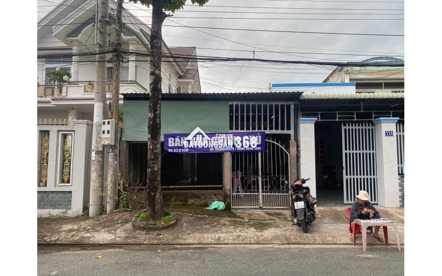 Bán nhà 72 Trương Thị Sáu Tân An Long An 219m2