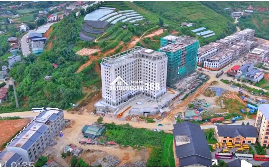 Bán liền kề tại trung tâm TX Sa Pa, cách Sun Palaza 900m sổ đỏ lâu dài giá 5,75 tỷ (cả đất + nhà)