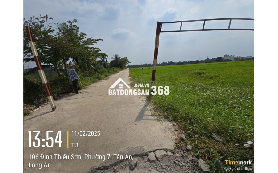 Chính chủ bán đất 1030m2 giá 7,2 tỷ, tp. Tân An, Long An