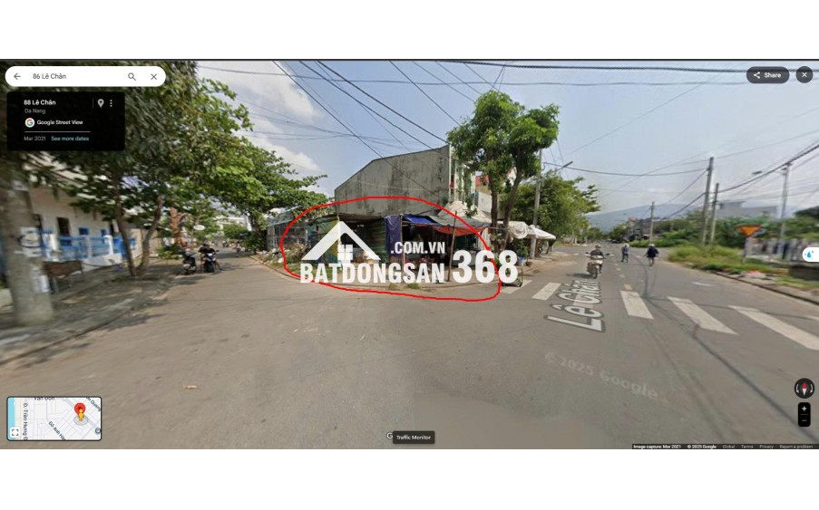 Chính chủ bán gấp lô đất 2 mặt tiền đường Lê Chân 78m² - Đường 7m5 – Sơn Trà – Đà Nẵng