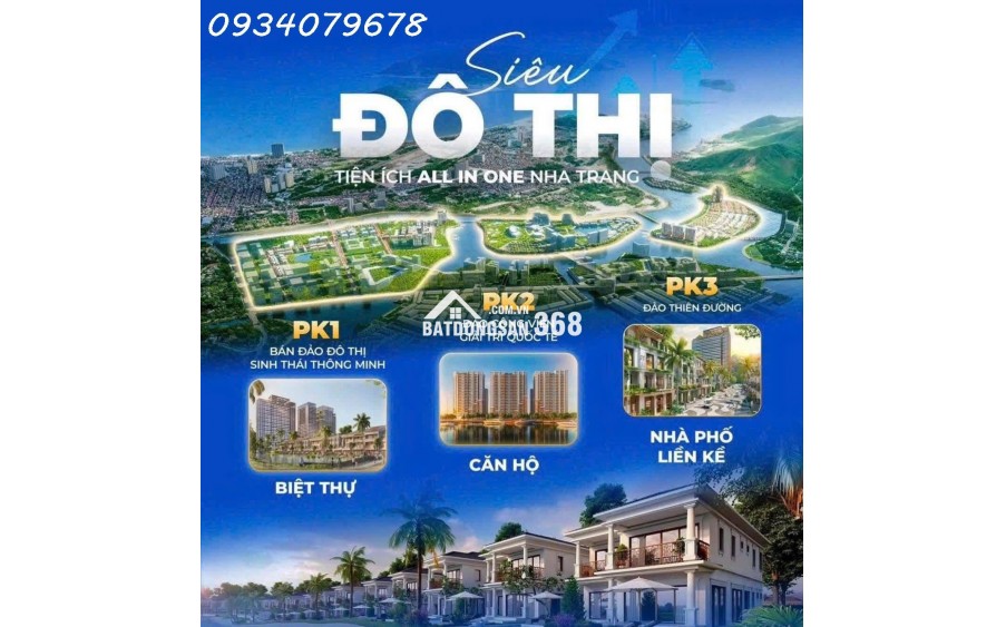 BÁN NHÀ LIỀN KỀ KHU ĐÔ THỊ HỖN HỢP SUNGROUP KHÁNH HÒA