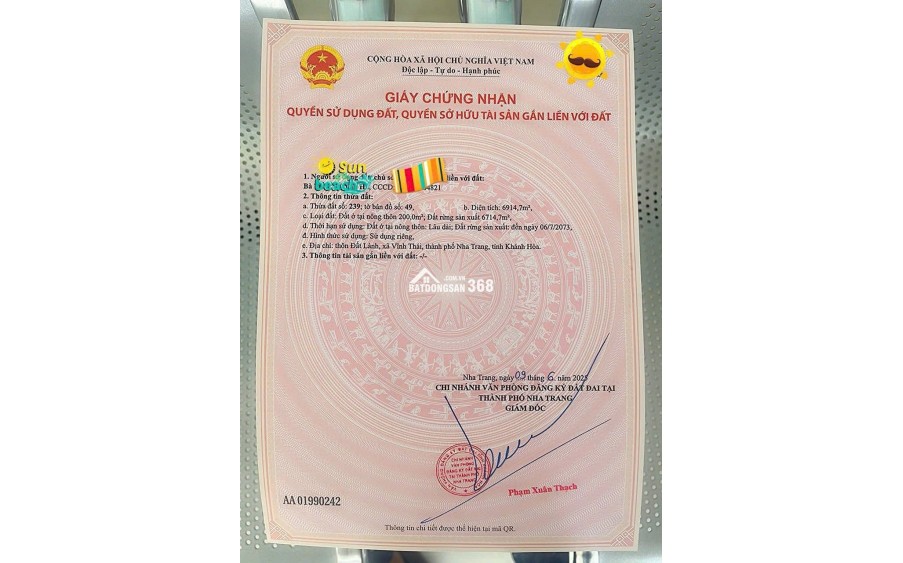 BÁN ĐẤT RỘNG HỢP MỞ QUÁN