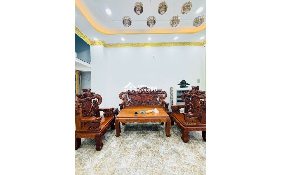 Bán NHÀ MỚI 3 TẦNG vào ở ngay– HẺM OTO – Ngay CẦU BÀ THE – TÔ NGỌC VÂN – Q12, 58m2, SHR 5.6 tỷ