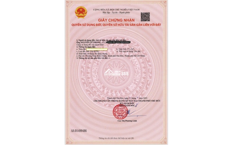 VỊ TRÍ ĐẸP – GIÁ TỐT  – CHÍNH CHỦ CẦN BÁN LÔ ĐẤT tại PHƯỜNG HIỆP BÌNH CHÁNH, THỦ ĐỨC, TPHCM