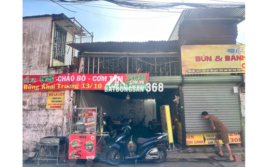 MẶT BẰNG ĐẸP – GIÁ TỐT  – CHÍNH CHỦ CẦN CHO THUÊ TẠI Hẻm 147 Đường Tân Kỳ Tân Quý