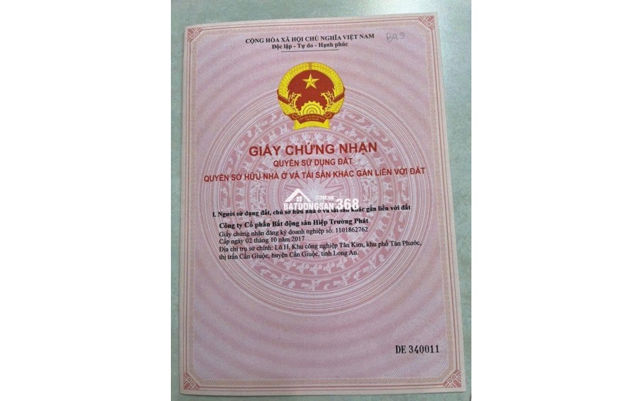 ĐẤT CHÍNH CHỦ - Cần Bán Tại Ấp 2 Xã Tân Mỹ, Huyện Đức Hòa, Long An