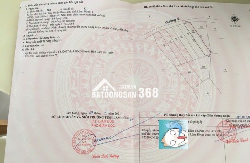 ĐẤT VIEW HỒ NGỌC –  598M2 FULL HỒNG