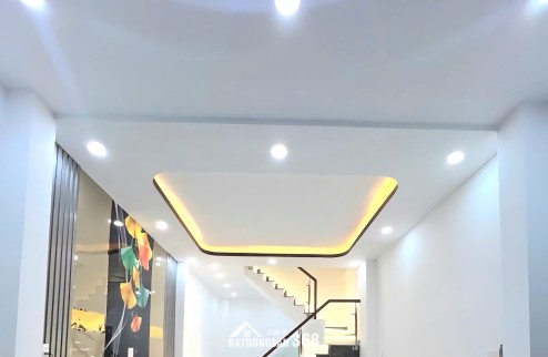 NHÀ NỞ HẬU ĐẸP 4,1M - Đ. Hương Lộ 2 - Sát Ngã Tư 4 xã, 3 Tầng, Giá 4ty Nhỉnh