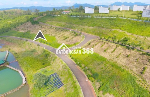 Siêu phẩm đất nền biệt thự đồi sinh thái nghỉ dưỡng128,4 m² tại P.2, TP. Bảo Lộc, trục đường 28m, View hồ bán nguyệt vô cực siêu đẹp