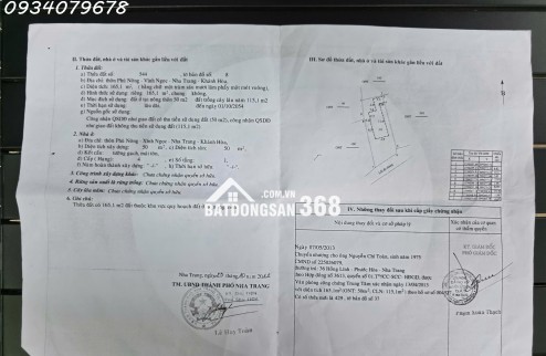 bán nhà Cầu dứa phú nông, Nha Trang
