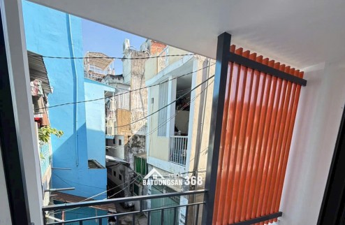 16 TRIỆU: NHÀ NGUYÊN CĂN 3 TẦNG TÂN BÌNH- LÝ THƯỜNG KIỆT- 4m X 17m– 4 PHÒNG NGỦ MỚI. VŨ 0933910039
