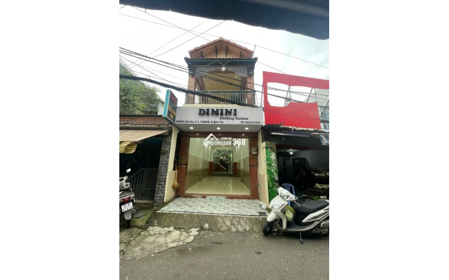 Bán nhà 1 lầu mặt tiền chợ Liên Khu 5-6 tiện kinh doanh đa ngành