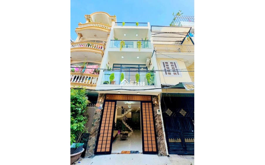 Bán nhà Tô Hiệu, Hẻm 6m ô tô đỗ cửa, Hẻm thông, (4x13.3) 3 tầng mới, Chỉ 8tỷ nhỉnh xíu