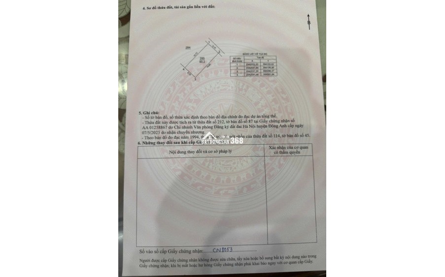 90m THỤY LÂM - ĐÔNG ANH