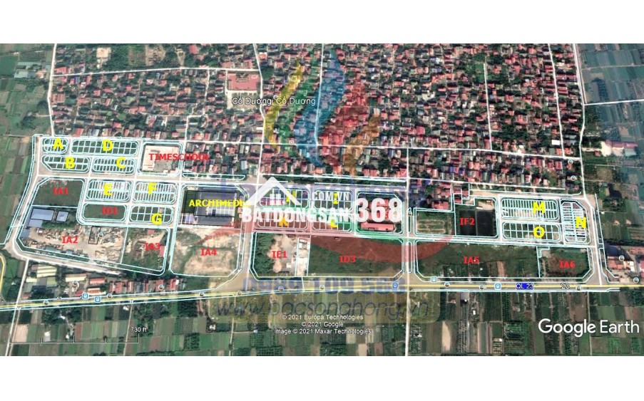 165m khu đô thị cổ dương