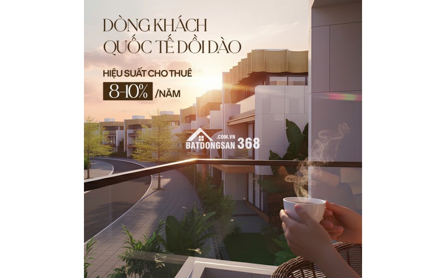 22 dinh thự độc bản The Palace Đà Nẵng. Hiện tại chỉ còn 5 căn dành cho giới Tinh Hoa