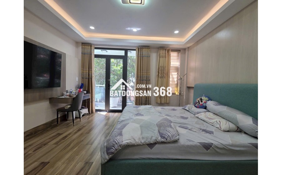 Bán nhà 1 trệt 3 lầu siêu đẹp Nguyễn Gia Trí (nối dài) P25 Bình Thạnh