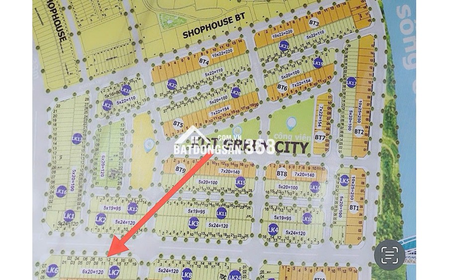  HÀNG HIẾM GIÁ TỐT – TRỤC 27M THÔNG THẲNG RA BIỂN LK7
KHU ĐÔ THỊ GREEN CITY 