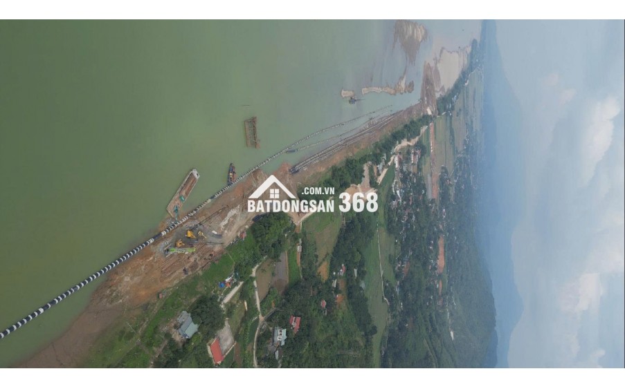 Kỳ Sơn, Hoà Bình chỉ với 650 triệu có ngay lô đất 2 mặt tiền ven sông Đà hùng vỹ