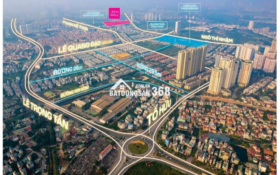 BIỆT THỰ AN QUÝ VILLA DƯƠNG NỘI – VỊ TRÍ KIM CƯƠNG TRÊN TRỤC LÊ QUANG ĐẠO KÉO DÀI