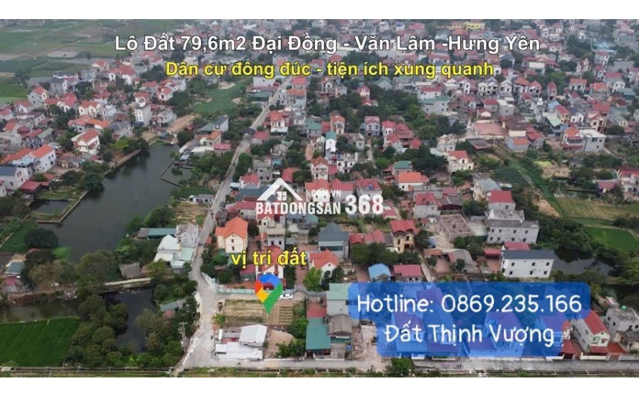 Bán Đất ĐẸP NHƯ MƠ TẠI LƯƠNG TÀI, VĂN LÂM – HƯNG YÊN!
