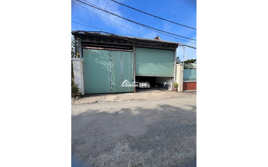 NHÀ + KHO (8x63) DTSD 500M² ĐƯỜNG 6M THÔNG BÙI CÔNG TRỪNG – NHỊ BÌNH 6, HÓC MÔN