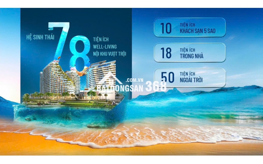 Mở bán căn hộ view biển, tại phú quốc, sở hữu lâu dài