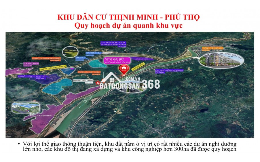 ĐẤT NỀN 2 MẶT TIỀN – VIEW SÔNG ĐÀ CỰC HIẾM TẠI TRUNG TÂM TP. HÒA BÌNH. Chỉ từ 6xx TRIỆU/LÔ