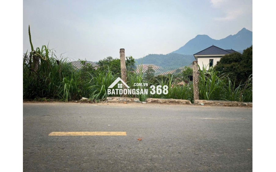 Lô đất Ba Vì có 23m mặt tiền đường nhựa