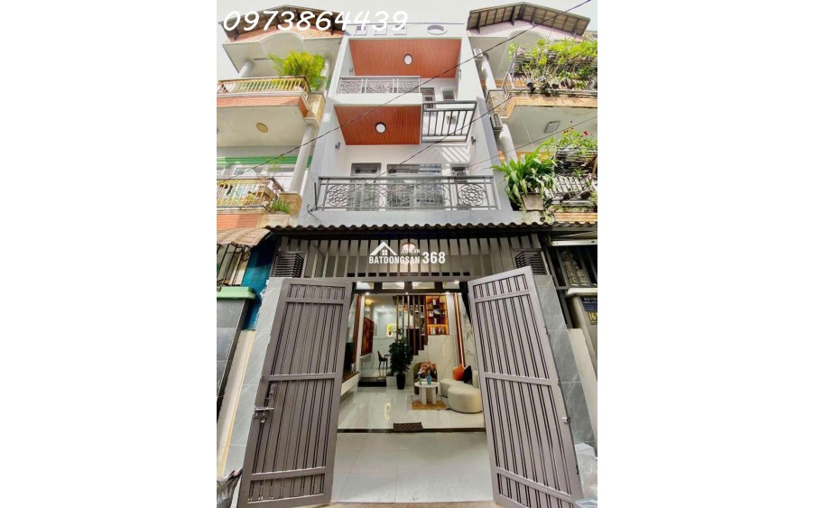 SIÊU PHẨM 3 TẦNG THIẾT KẾ HIỆN ĐẠI SANG TRỌNG - HẺM XE HƠI - KHU PHÂN LÔ - GẦN CHỢ THIẾC - CHỢ TRẦN THỊ CỜ - XE HƠI NGỦ TRONG NHÀ - GIÁ 5,2 TỶ