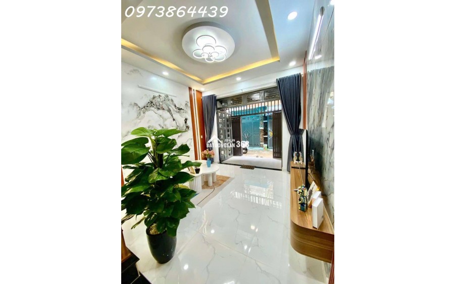 SIÊU PHẨM 3 TẦNG THIẾT KẾ HIỆN ĐẠI SANG TRỌNG - HẺM XE HƠI - KHU PHÂN LÔ - GẦN CHỢ THIẾC - CHỢ TRẦN THỊ CỜ - XE HƠI NGỦ TRONG NHÀ - GIÁ 5,2 TỶ