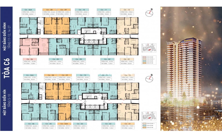 Sở hữu căn hộ 2PN view sông Hàn Capital Square - tài sản dòng tiền, tăng trưởng bền vững