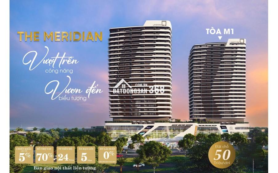 The Meridian, dòng chảy thịnh vượng bên sông Hàn, Ưu đãi 2 năm 0% lãi suất và 5 năm ân hạn gốc