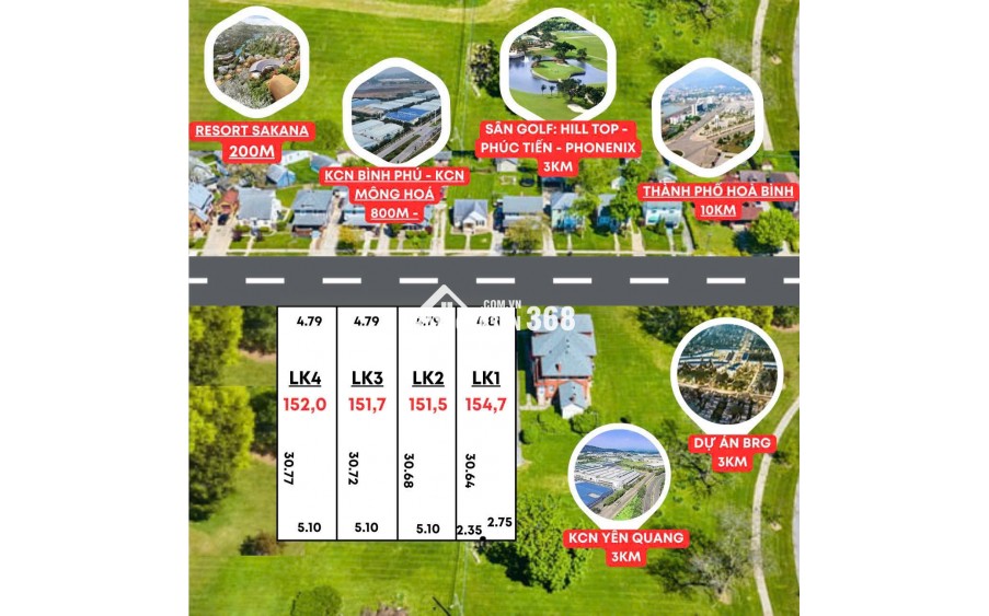 Cần gấp bán lô đất Gân KCN Bình Phú - Gần Trung tâm TP Hòa Bình