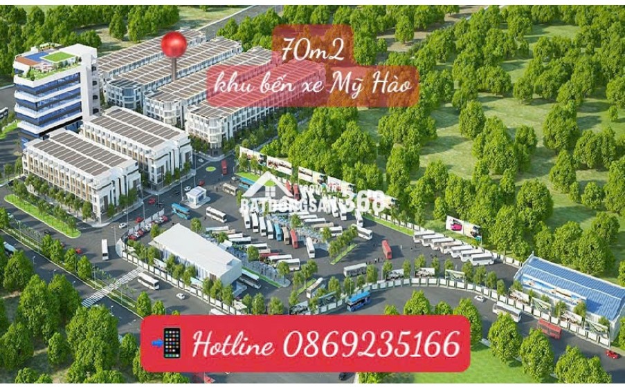 Bán đất: Duy nhất 1 lô tại bến xe Mỹ Hào, Hưng Yên.