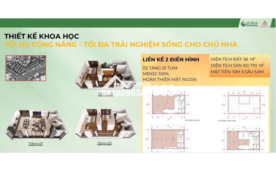 DỰ ÁN AN KHÁNH ECONOMY GIÁ TỐT NHẤT KHU VỰC MAILAND HANOI CITY