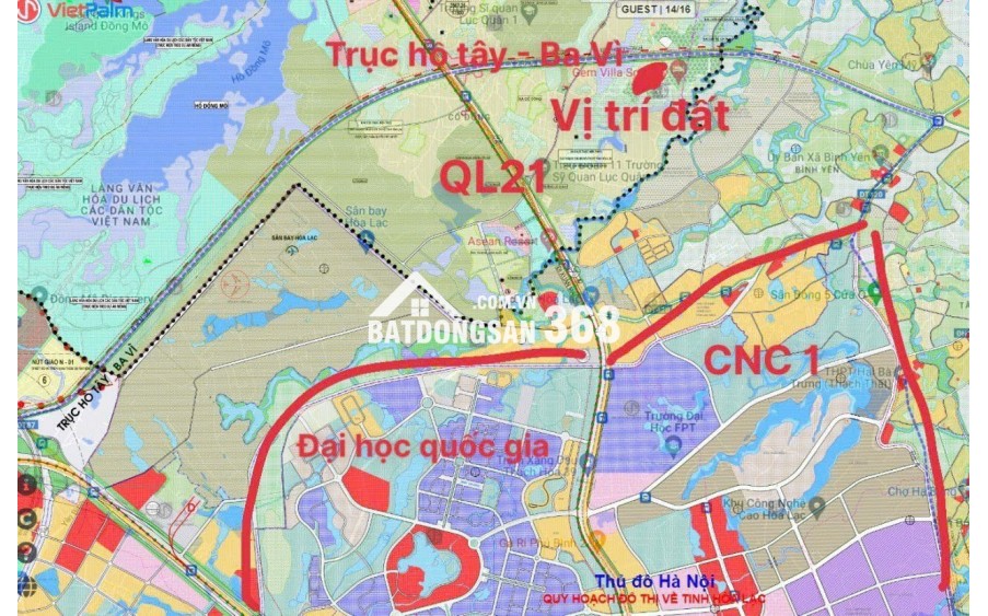 CẦN BÁN GẤP - LÔ ĐẤT 2 MẶT TIỀN ĐẸP NHẤT KHU VỰC CỔ ĐÔNG - HÒA LẠC chưa tới 2 tỷ