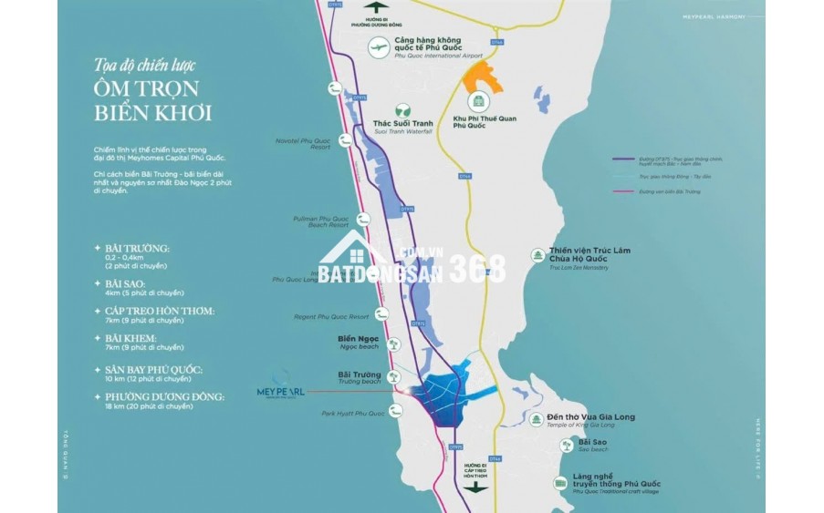 Meypearl Hamony Phú Quốc, căn hộ view biển, sở hữu lâu dài