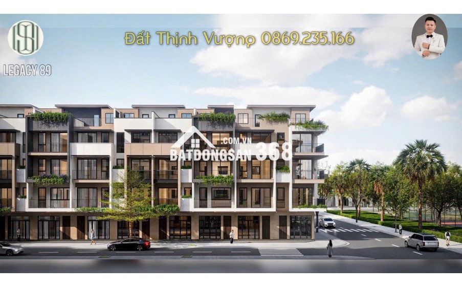 Nhận booking LEGACY 89 ( CĐT Hưng Hải ) Vị Trí độc đắc Nhất Phường Mỹ Hào, Hưng Yên